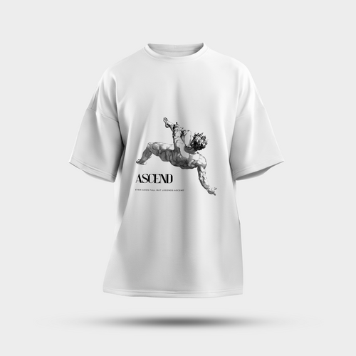 Ascend-Unisex Oversized Classic T-Shirt