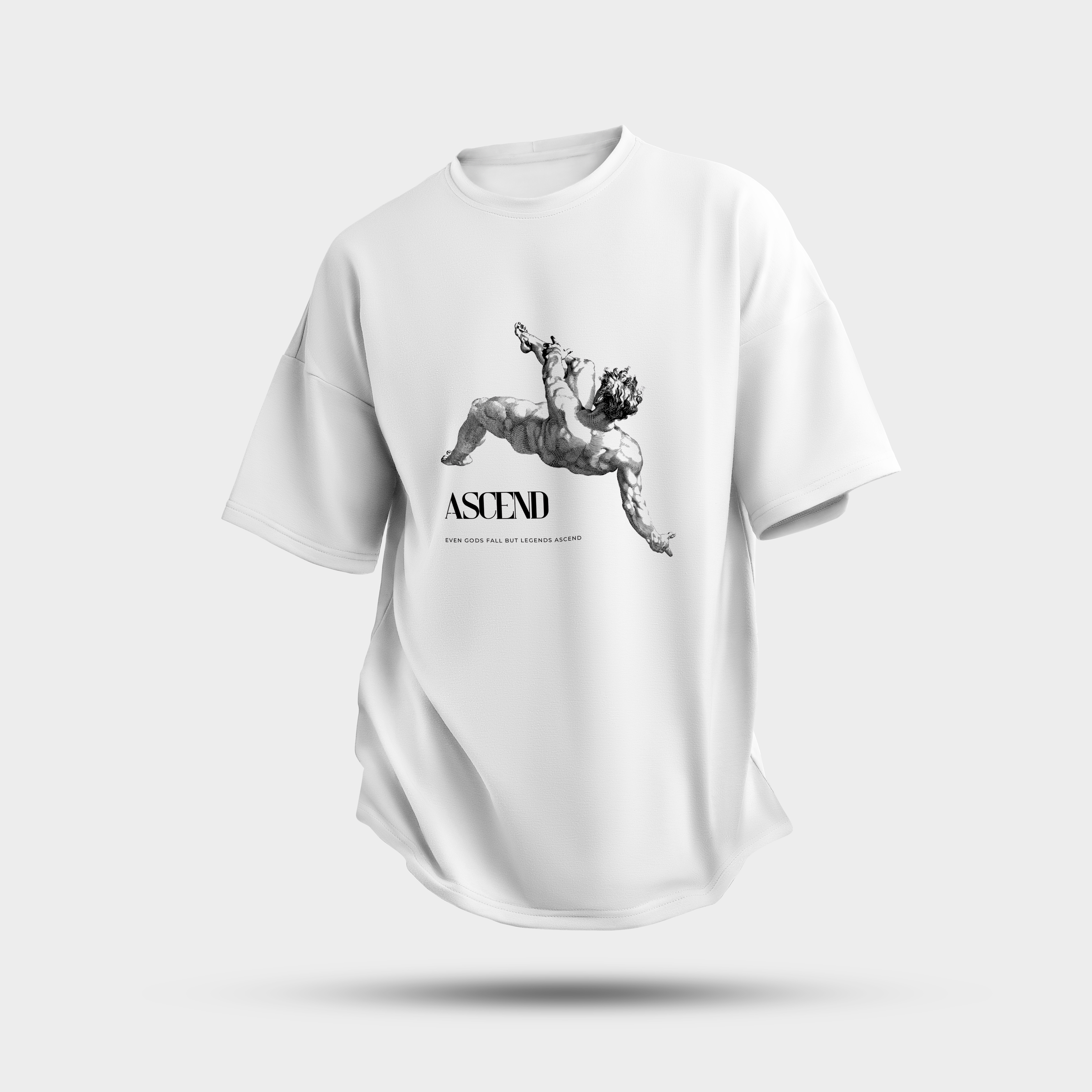 Ascend-Unisex Oversized Classic T-Shirt